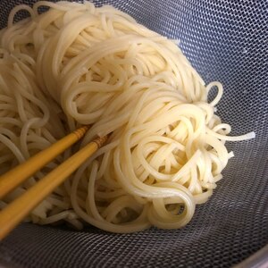 美味しく茹でるスパゲティー（パスタ）